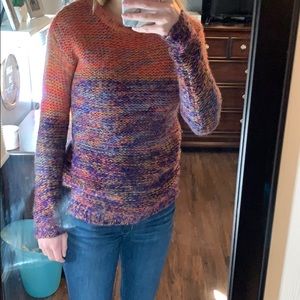 Multi-color sweater